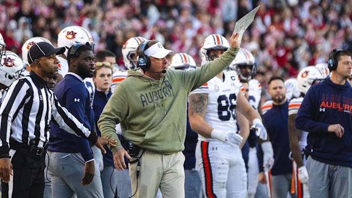 Hugh Freeze had one last shot left after the Iron Bowl for the best player on his Auburn football team