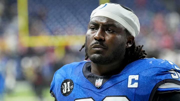 Defensive tackle Eric Johnson is shown while with the Colts. Defensive tackle Eric Johnson is shown while with the Colts.