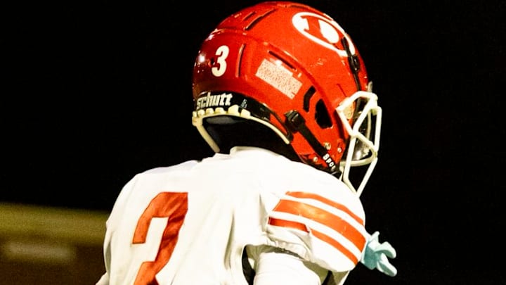 Franck Atangana in his Dalton (away) uniform his Sophomore season.