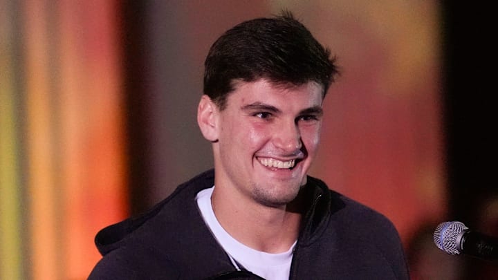 This 6-foot-2, 208-lb. signal-caller is the consensus No. 2 quarterback in the 2026 draft, but still has much to prove to NFL scouts and front offices. This 6-foot-2, 208-lb. signal-caller is the consensus No. 2 quarterback in the 2026 draft, but still has much to prove to NFL scouts and front offices.