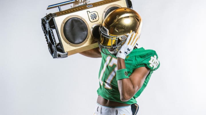 Notre Dame wide receiver commit Elijah Burress