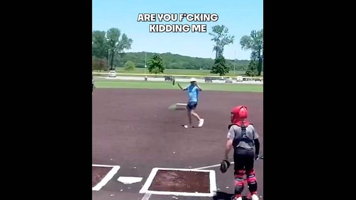 An Oklahoma youth baseball coach received a lifetime ban for allegedly telling his son to throw a ball at the opposing team’s dugout during a game. An Oklahoma youth baseball coach received a lifetime ban for allegedly telling his son to throw a ball at the opposing team’s dugout during a game.
