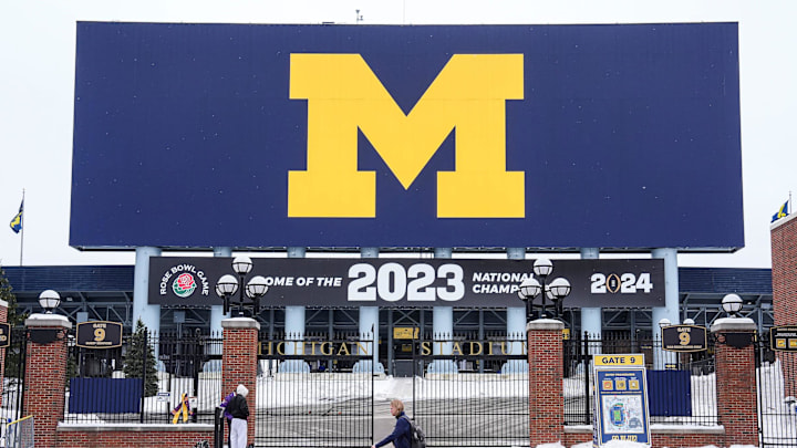 Michigan Stadium in Ann Arbor on Thursday, Dec. 11, 2025. Michigan Stadium in Ann Arbor on Thursday, Dec. 11, 2025.