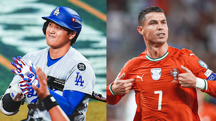Shohei Ohtani vs. Cristiano Ronaldo Shohei Ohtani vs. Cristiano Ronaldo