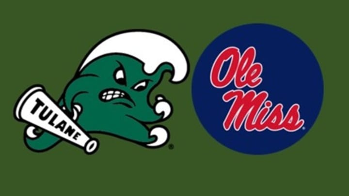 Tulane-Ole Miss Graphic