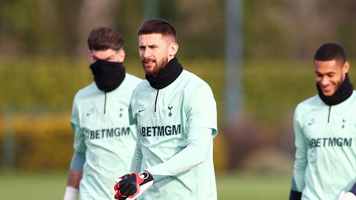 Tottenham Hotspur Training Session And Press Conference - UEFA Europa League 2024/25 League Phase