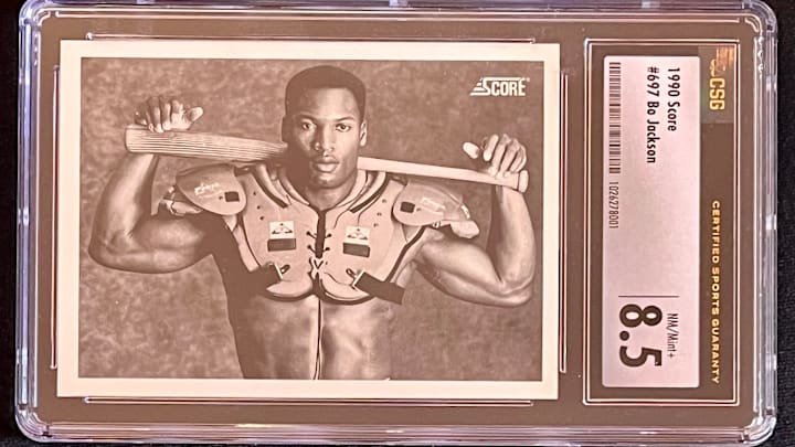 1990 Score Bo Jakson #697