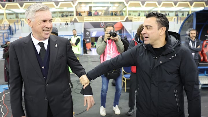 Ancelotti and Xavi were not in agreement