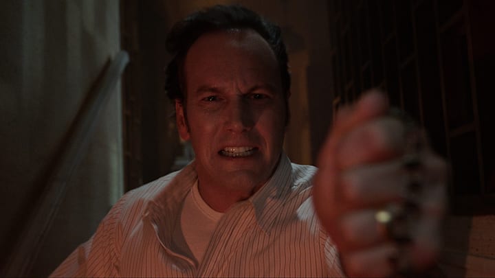 PATRICK WILSON as Ed Warren and in The Conjuring: The Devil Made Me Do It