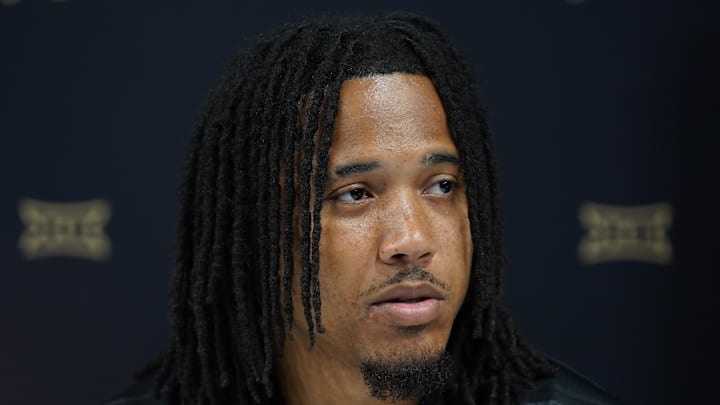 Jul 9, 2025; Frisco, TX, USA; Colorado quarterback Kaidon Salter speaks with the media during 2025 Big 12 Football Media Days at The Star. Mandatory Credit: Raymond Carlin III-Imagn Images Jul 9, 2025; Frisco, TX, USA; Colorado quarterback Kaidon Salter speaks with the media during 2025 Big 12 Football Media Days at The Star. Mandatory Credit: Raymond Carlin III-Imagn Images