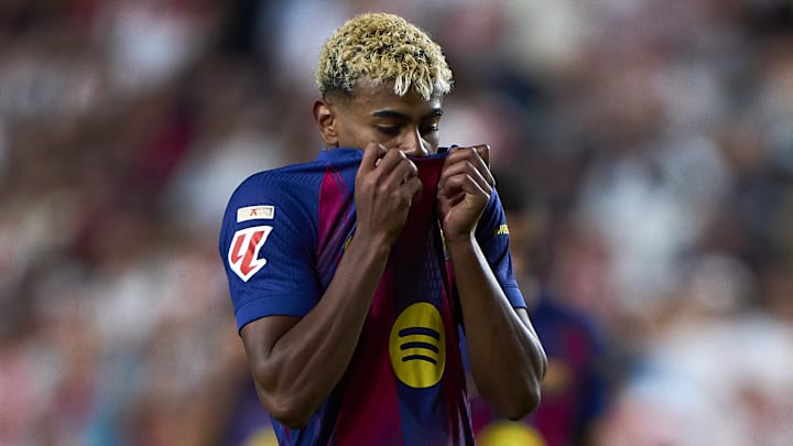 Lamine Yamal is out injured.