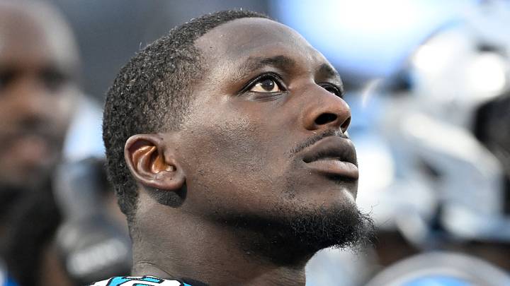 Carolina Panthers defensive lineman Tershawn Wharton 