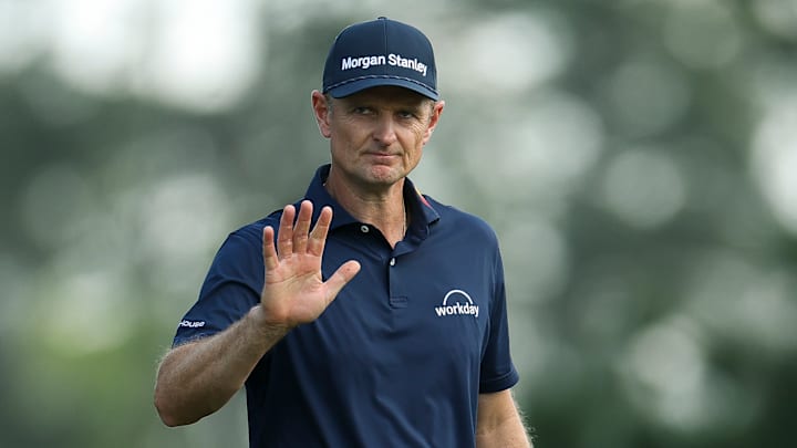 Justin Rose at the Masters