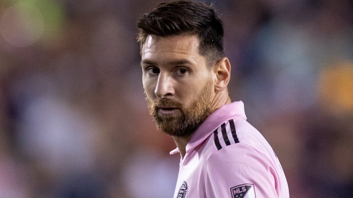Lionel Messi était particulièrement tendu lors du match de la nuit contre Nashville.
