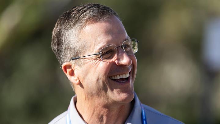 New York Giants head coach John Harbaugh