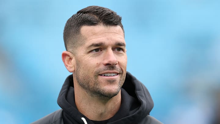 Carolina Panthers head coach Dave Canales Carolina Panthers head coach Dave Canales