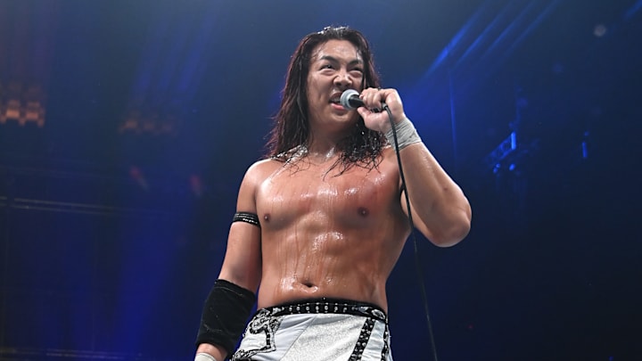Konosuke Takeshita has advanced to the final of G1 Climax 35.