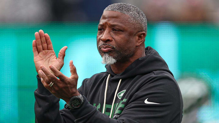 New York Jets head coach Aaron Glenn