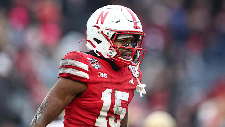 Nebraska Cornhuskers defensive back Ceyair Wright.
