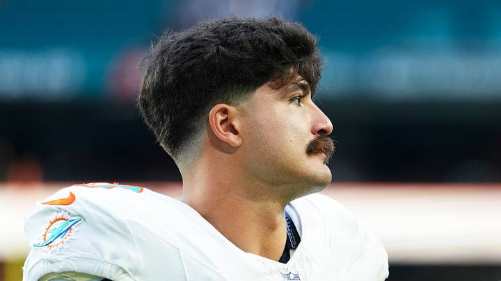 Miami Dolphins linebacker Jacob Rodriguez Miami Dolphins linebacker Jacob Rodriguez