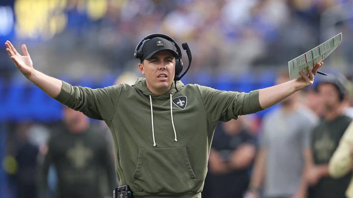 New Orleans Saints head coach Kellen Moore New Orleans Saints head coach Kellen Moore