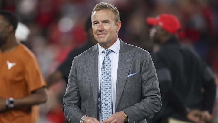 Kirk Herbstreit says he doesn't care which teams make the College Football Playoff. Kirk Herbstreit says he doesn't care which teams make the College Football Playoff.