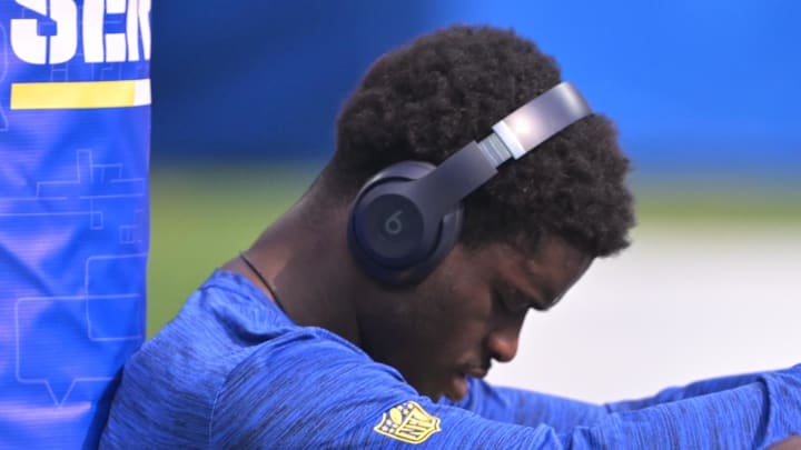 Los Angeles Rams cornerback Roger McCreary (25). Mandatory Credit: Jayne Kamin-Oncea-Imagn Images Los Angeles Rams cornerback Roger McCreary (25). Mandatory Credit: Jayne Kamin-Oncea-Imagn Images