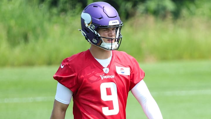 Minnesota Vikings QB J.J. McCarthy
