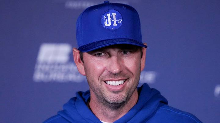 Indianapolis Colts head coach Shane Steichen speaks