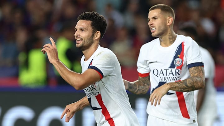 G. Ramos buteur face au Barça avec le PSG