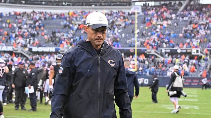 Sep 20, 2026; Chicago, Illinois, USA; Chicago Bears head coach Ben Johnson leaves the field after a game against the Minnesota Vikings at Soldier Field. Mandatory Credit: Matt Marton-Imagn Images Sep 20, 2026; Chicago, Illinois, USA; Chicago Bears head coach Ben Johnson leaves the field after a game against the Minnesota Vikings at Soldier Field. Mandatory Credit: Matt Marton-Imagn Images