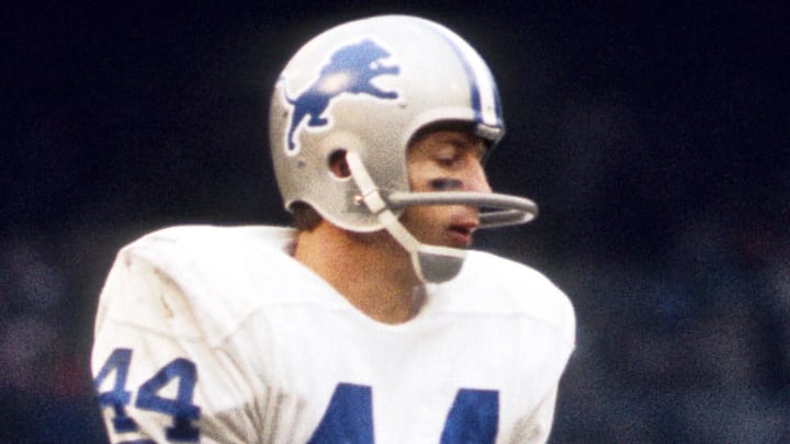 Detroit Lions defensive back Dick LeBeau (44). Detroit Lions defensive back Dick LeBeau (44).