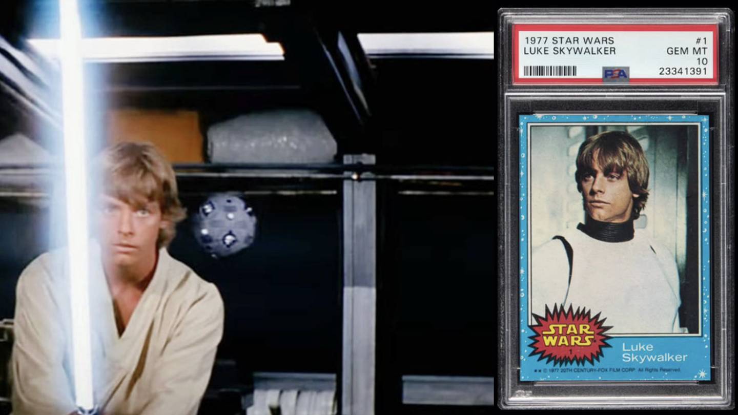 The Force Is Still Strong: 1977 Topps 'Star Wars' Luke Skywalker