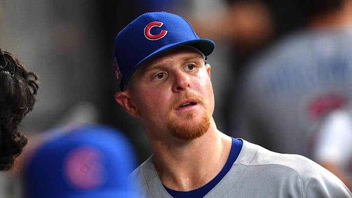 Chicago Cubs starting pitcher Cade Horton 