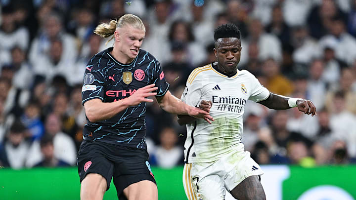 Tauschen Erling Haaland (l.) und Vinicius Jr. 2026 die Teams? Tauschen Erling Haaland (l.) und Vinicius Jr. 2026 die Teams?