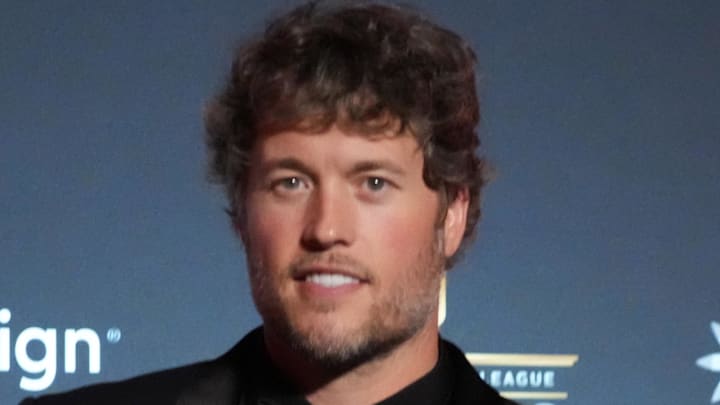 Los Angeles Rams quarterback Matthew Stafford. Mandatory Credit: Kirby Lee-Imagn Images