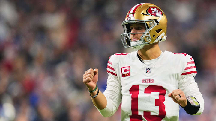 San Francisco 49ers quarterback Brock Purdy (13)