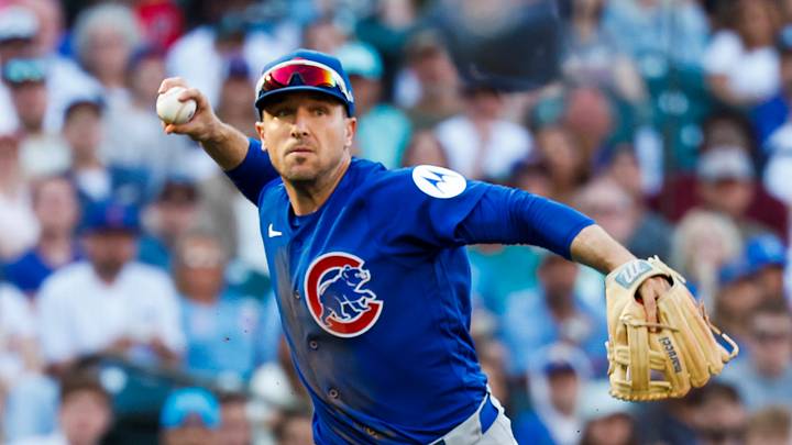 Aug 22, 2026; Seattle, Washington, USA; Chicago Cubs third baseman Alex Bregman (3) throws to first base against the Seattle Mariners during the fifth inning at T-Mobile Park. Mandatory Credit: Joe Nicholson-Imagn Images Aug 22, 2026; Seattle, Washington, USA; Chicago Cubs third baseman Alex Bregman (3) throws to first base against the Seattle Mariners during the fifth inning at T-Mobile Park. Mandatory Credit: Joe Nicholson-Imagn Images