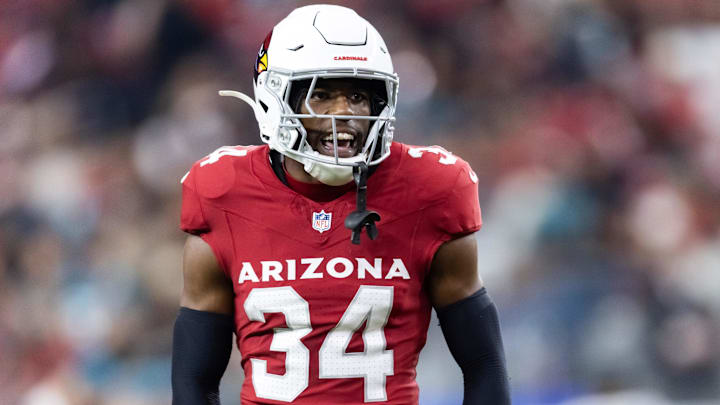 Arizona Cardinals safety Jalen Thompson against the Jacksonville Jaguars at State Farm Stadium.