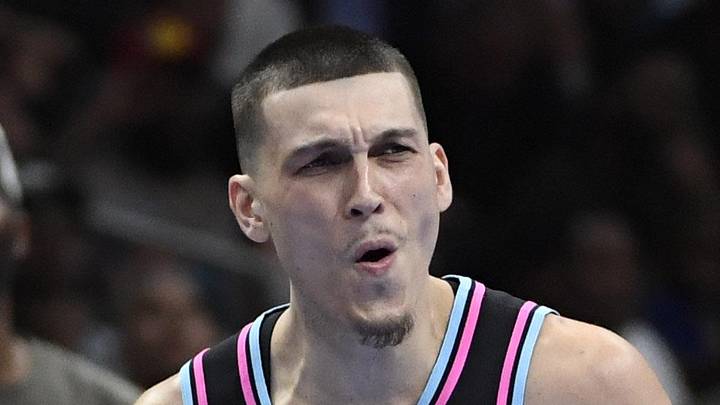 Mar 6, 2026; Charlotte, North Carolina, USA; Miami Heat guard Tyler Herro (14): Sam Sharpe-Imagn Images. Mar 6, 2026; Charlotte, North Carolina, USA; Miami Heat guard Tyler Herro (14): Sam Sharpe-Imagn Images.