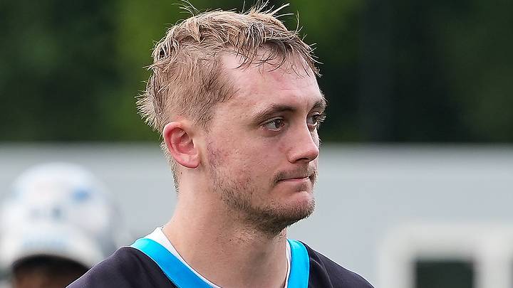 Carolina Panthers quarterback Haynes King Carolina Panthers quarterback Haynes King