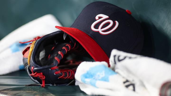 Dark blue Washington Nationals hat