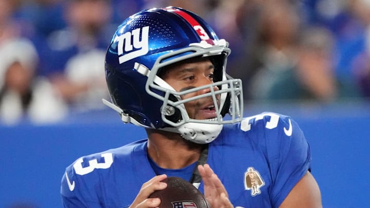 Former New York Giants quarterback Russell Wilson