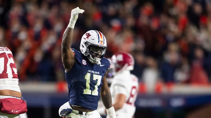 Auburn Tigers linebacker Xavier Atkins was named to the All-SEC First Team. Auburn Tigers linebacker Xavier Atkins was named to the All-SEC First Team.