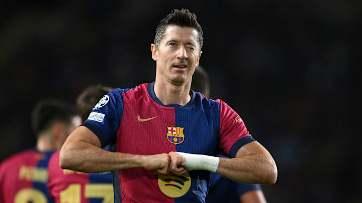 Robert Lewandowski is up against former club Bayern Munich