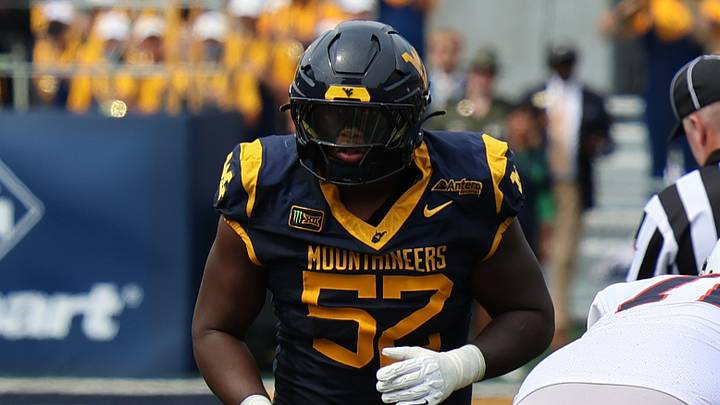 West Virginia University defensive lineman Corey McIntyre Jr. West Virginia University defensive lineman Corey McIntyre Jr.