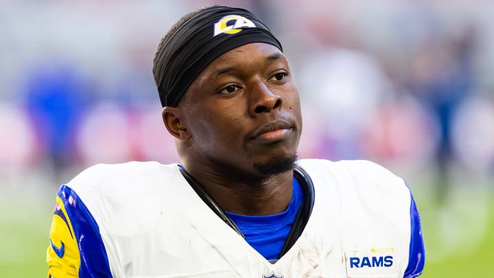Los Angeles Rams wide receiver Xavier Smith. Los Angeles Rams wide receiver Xavier Smith.