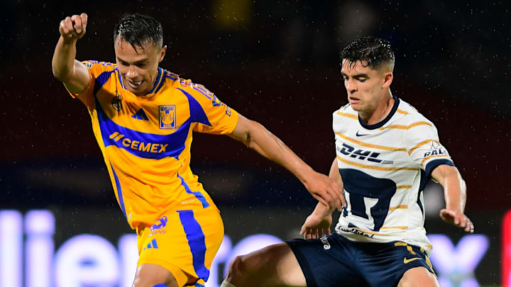 Osvaldo Rodríguez y Rodrigo López durante el Apertura 2024