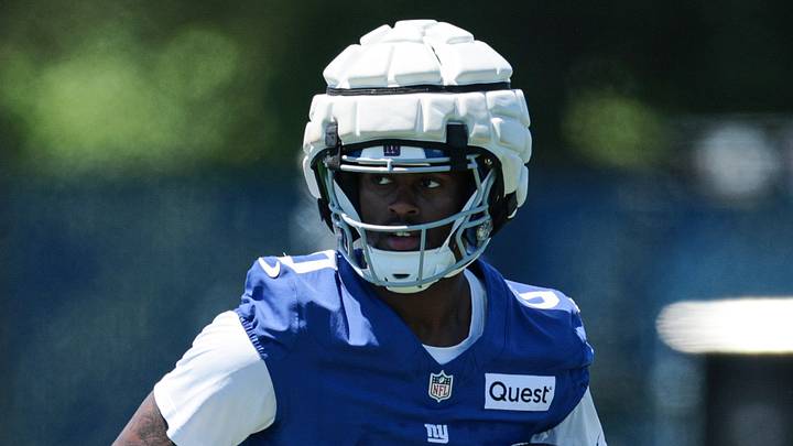New York Giants wide receiver Malachi Fields New York Giants wide receiver Malachi Fields