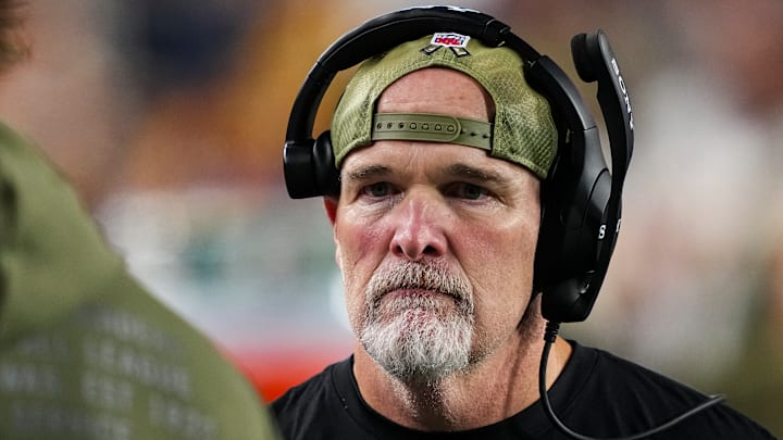 Washington Commanders head coach Dan Quinn Washington Commanders head coach Dan Quinn